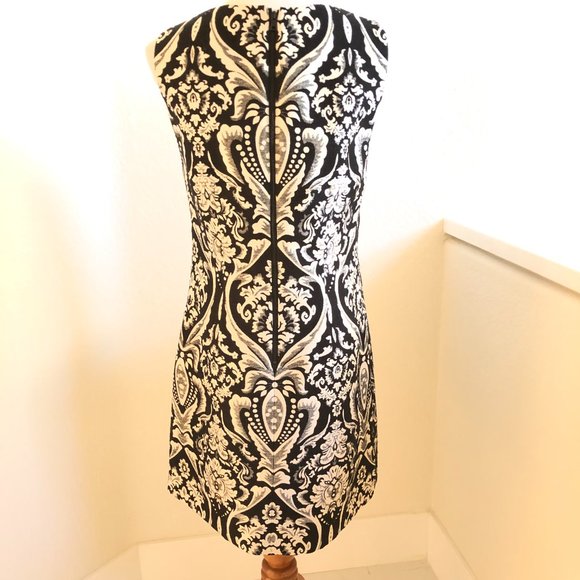 Alice + Olivia Black and White Mini Dress - Picture 9 of 15